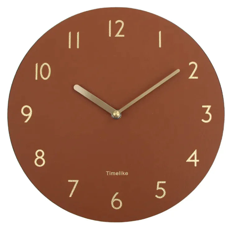 Leather Wall Clock